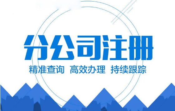 分公司注册流程