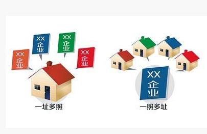 注册公司“一照多址”和一址多照有什么不同