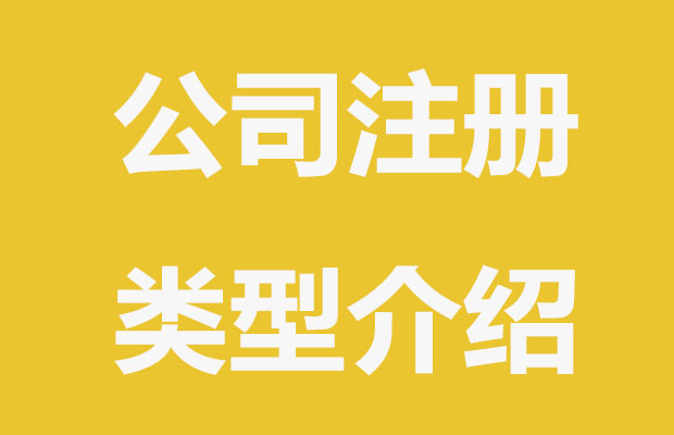 注册公司有哪些类型，可进行选择？