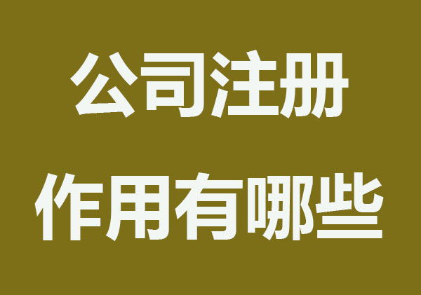 有限责任公司注册资金是作用有哪些？