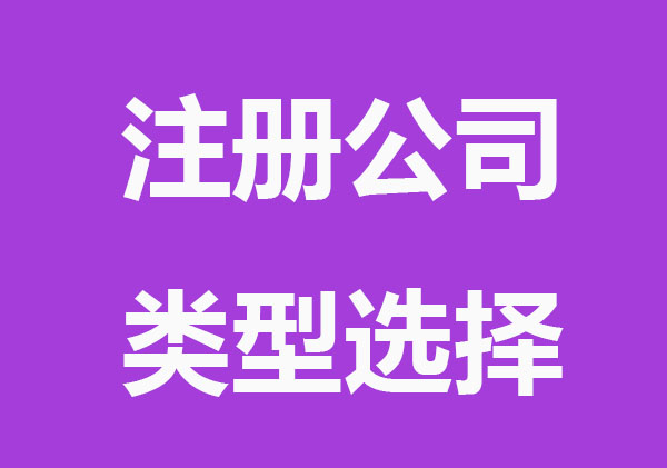 注册公司类型你选对了吗？