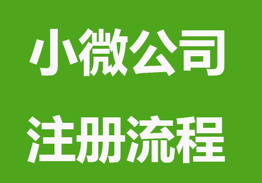 小微公司注册要什么条件和流程