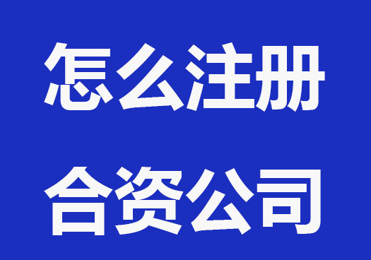 怎么注册中外合资公司