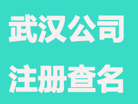 武汉公司注册查名要注意什么