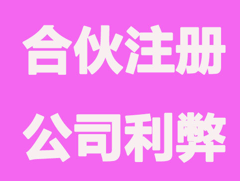 合伙注册公司有什么风险和好处?