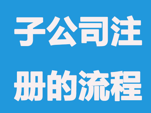 佛山子公司注册要懂的知识及流程