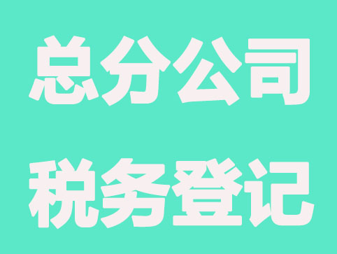 总分公司税务登记，常见哪些问题？