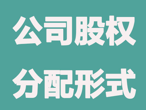 新公司注册股权分配形式