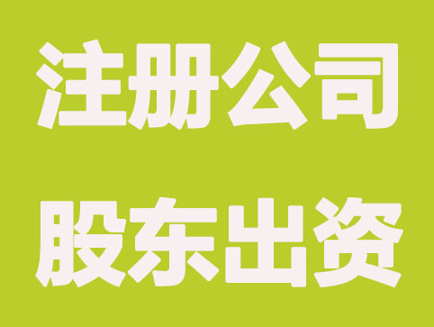佛山注册公司股东怎么出资？