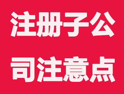 全资子公司怎么申请？需要材料有哪些？