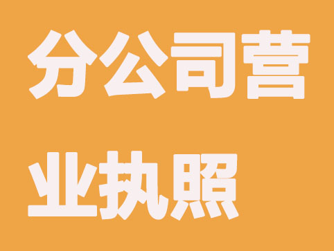办理分公司的营业执照步骤有什么？这样操作更简单