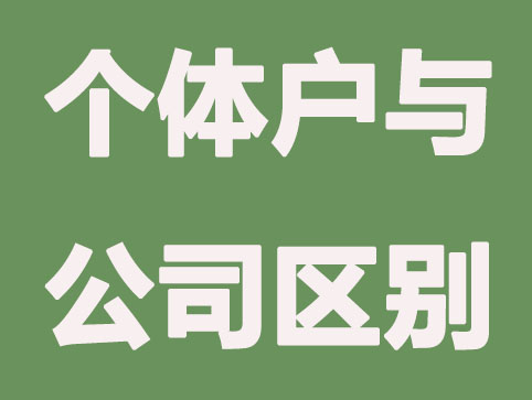 详述：个体户和有限公司在税务上的区别