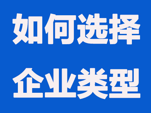 注册公司类型选择方法及利弊分析，全在这