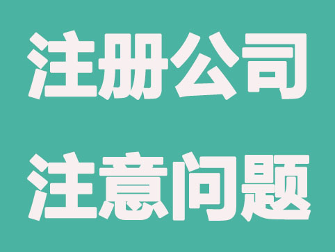 网上注册公司应注意这6方面细节？