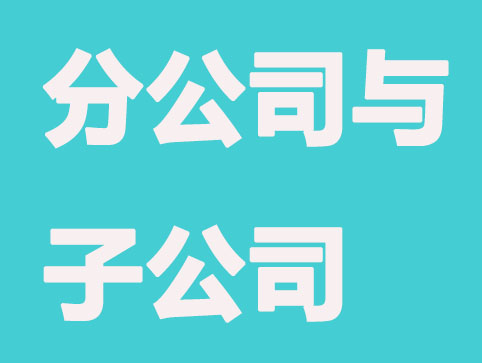 如何正确选择分公司、子公司、办事处
