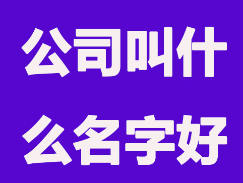 公司叫什么名字好