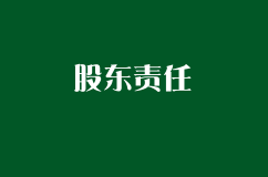 注册公司成为股东会有哪些责任