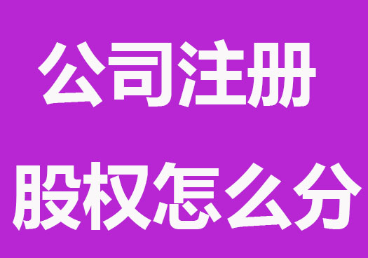 新公司注册股权怎么分？这几点要知道