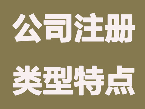 公司注册各种类型的特点